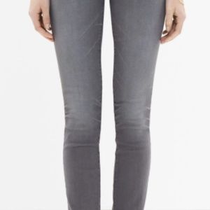 Madewell grey jeans.